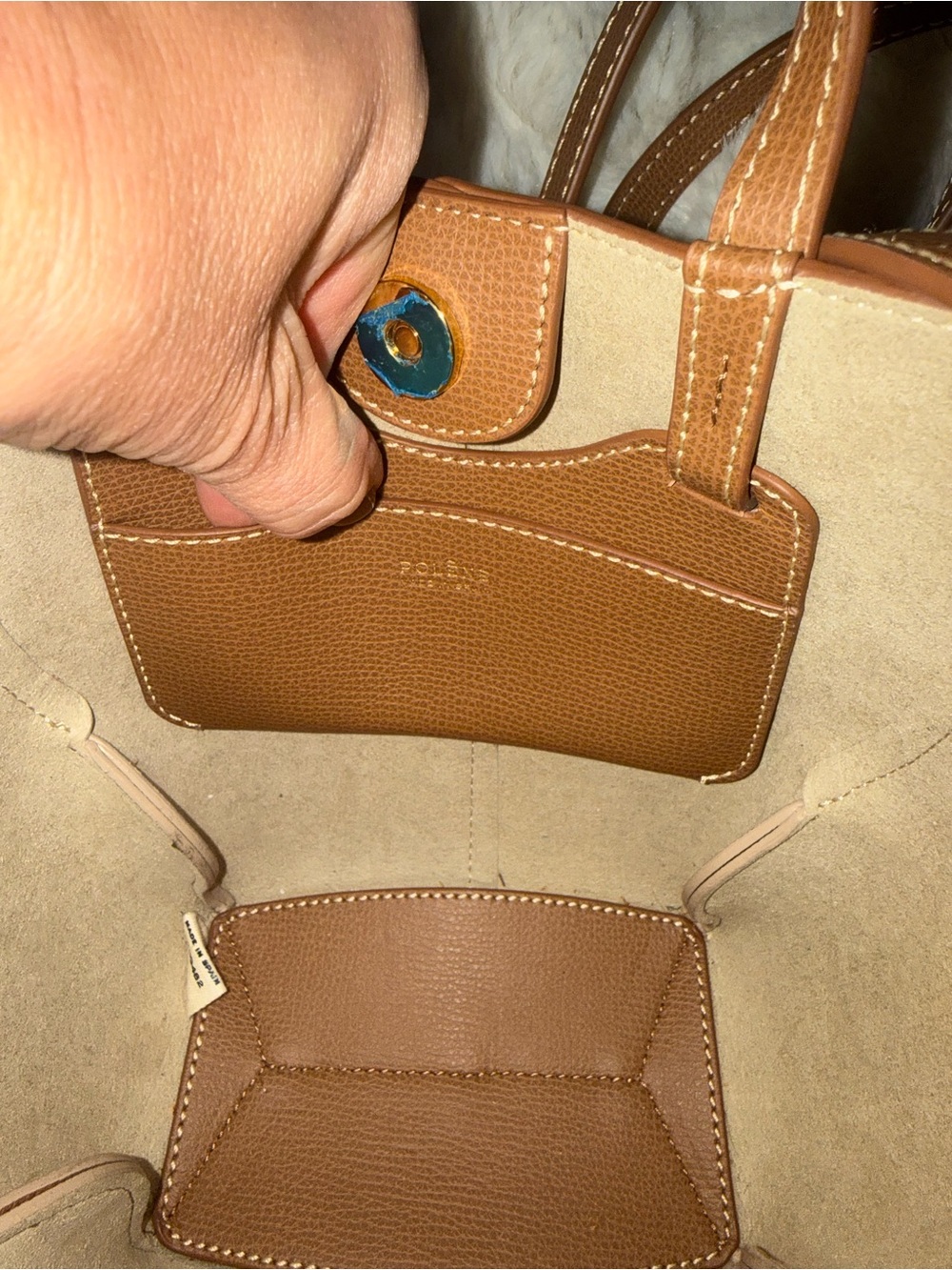 Polene Cyme Nano Tote - Picture 6 of 6